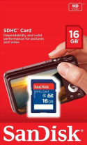 Karta pamięci SanDisk SDHC 16GB Class 4