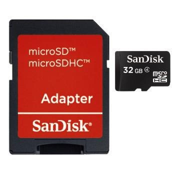 Karta pamięci SanDisk microSDHC 32GB Class 4