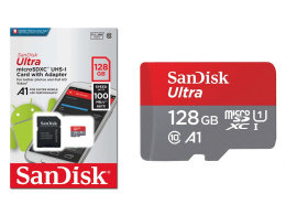 Karta pamięci SanDisk Ultra microSDXC 128GB + adapter