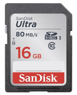Karta pamięci SanDisk 16GB Ultra UHS-I SDHC
