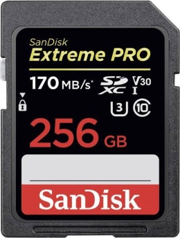 Karta pamięci SanDisk Extreme Pro SDXC 256GB 170MB/s
