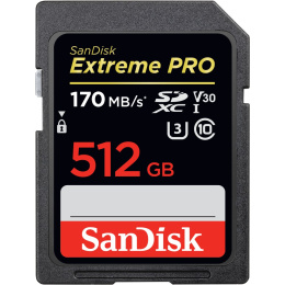 Karta pamięci SanDisk Extreme Pro SDXC 512GB 170MB/s