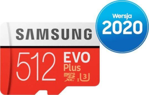 Karta MicroSD Samsung EVO+ 2020 512GB (MB-MC512HA/EU)