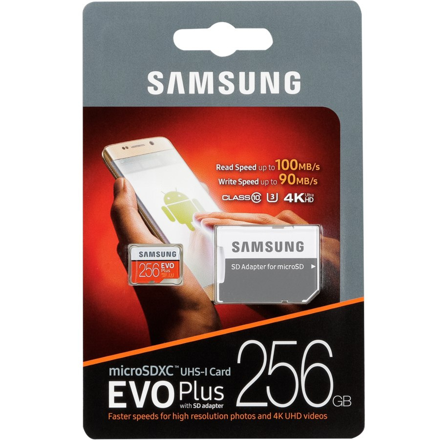 micro sd samsung evo 256gb