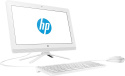 Biały AiO HP 20 FullHD AMD A4-9125 4GB 1TB HDD Windows 10 +klawiatura i mysz