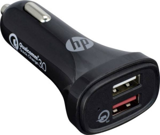 Oryginalna markowa szybka ładowarka samochodowa HP USB Quick Charge 3.0 QC 3.0 5.4A 5V-12V 2xUSB